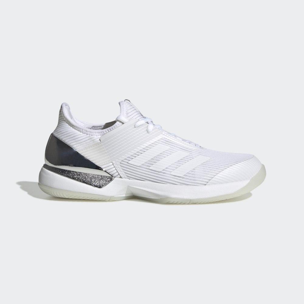 Pantofi Tenis Adidas Ubersonic 3 Hard Court Dama Romania - Albi/Argintii EF2463